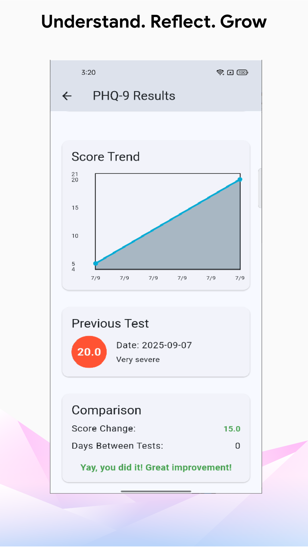 MenGauge App Screenshot 3